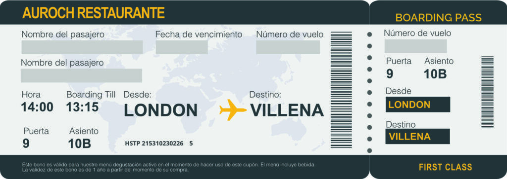 Tarjeta regalo Auroch 2 Tarjeta Regalo Auroch 2